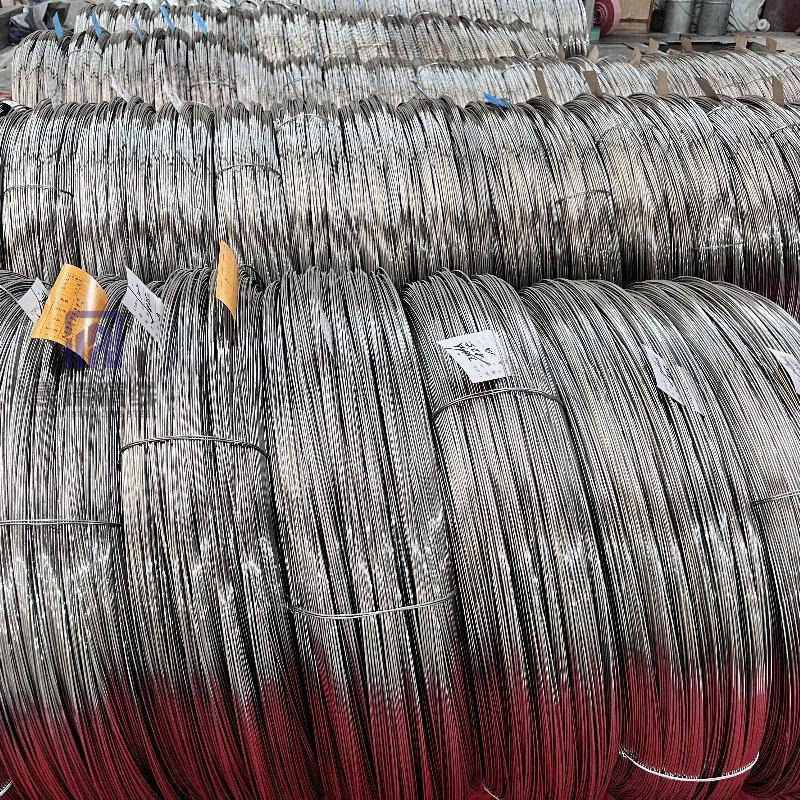 304 Good Factory Bright Stainless Steel Metal Soft Galvanized Round Fencing Spring Wire