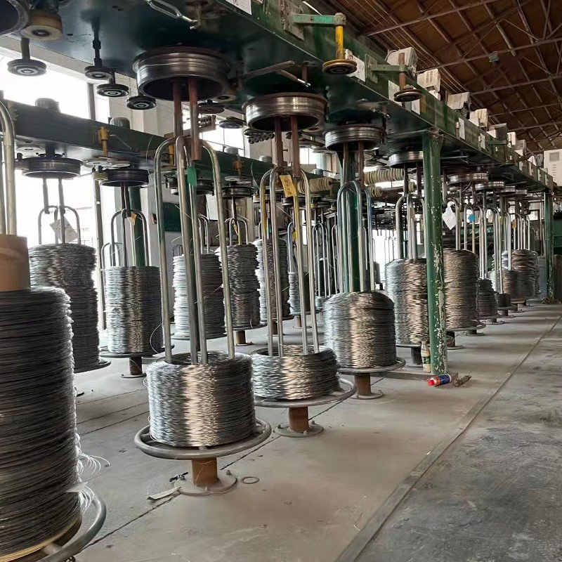 Hot Dipped Galvanized Wire High/Low Mild Carbon Galvanized Steel Rod