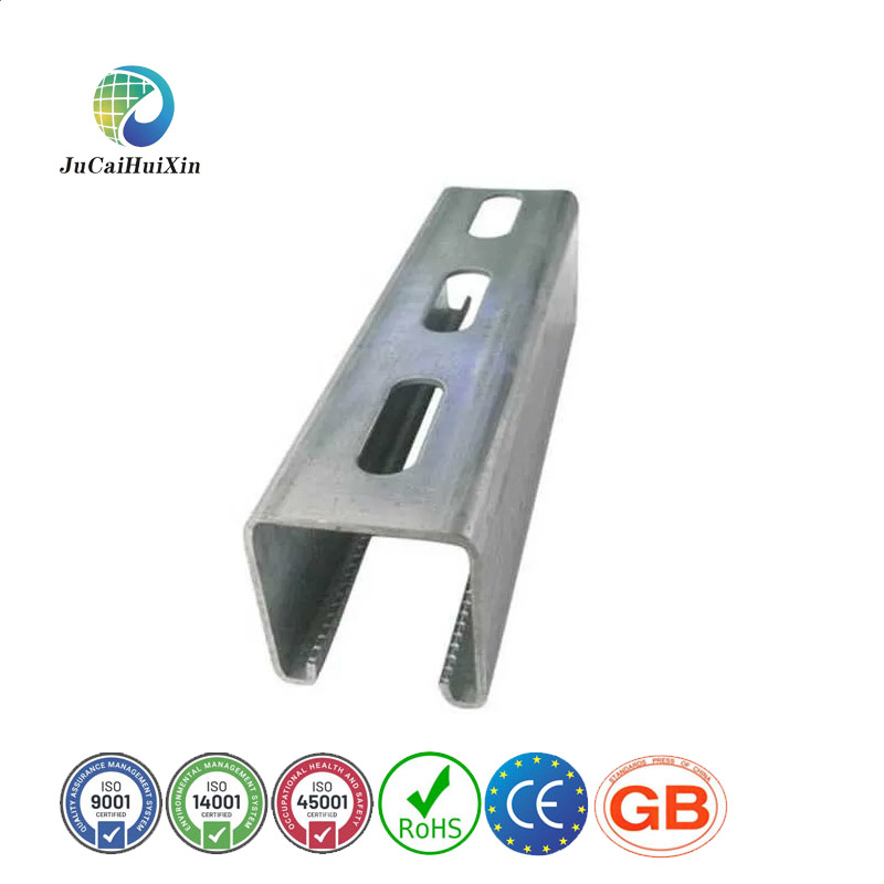 Hot Dipped Galvanized Steel Solar Panel Strut Unistrut Channel for Solar Bracket