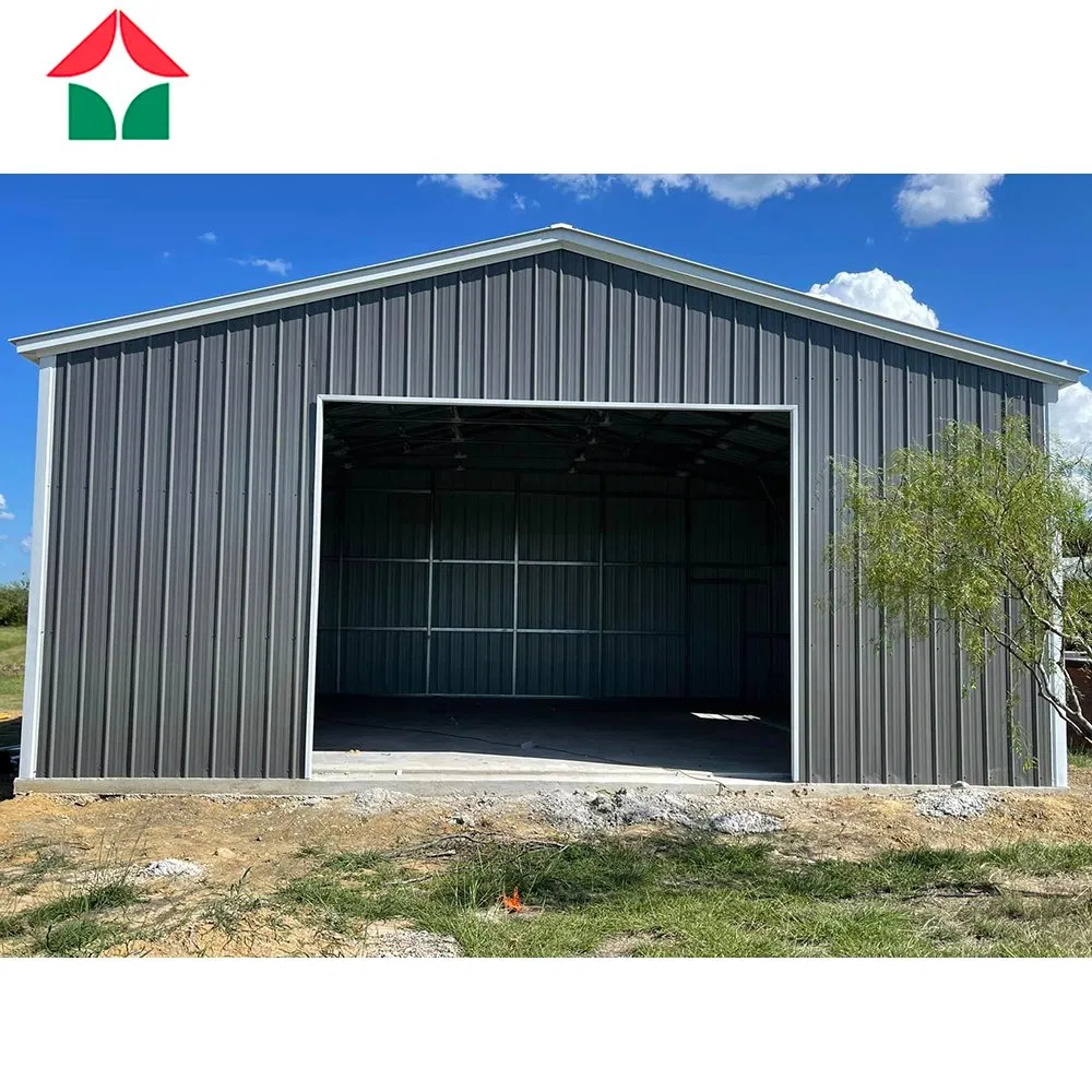 Customized Hot Dipped Galvanized Pre-Engineered Portal Light Metal Frame Structural Construction Prefabricated Nave Industrial Storage Shed Structures Steel