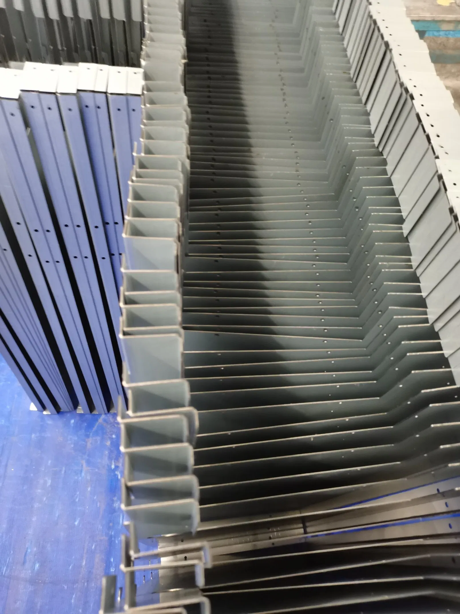 Hualei Heat Pump Laser Cutting Service Customized Steel Galvanized Metal Product