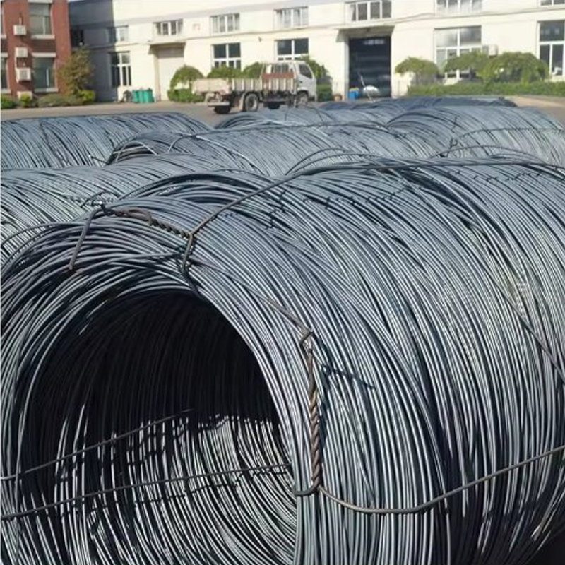 SAE1006 / SAE1008 / Q195 / Q235 Hot Rolled Low Carbon / 5.5 mm / 6.5 mm Hot Rolled/Surface Phosphating/Coating Oil Steel Wire Rod