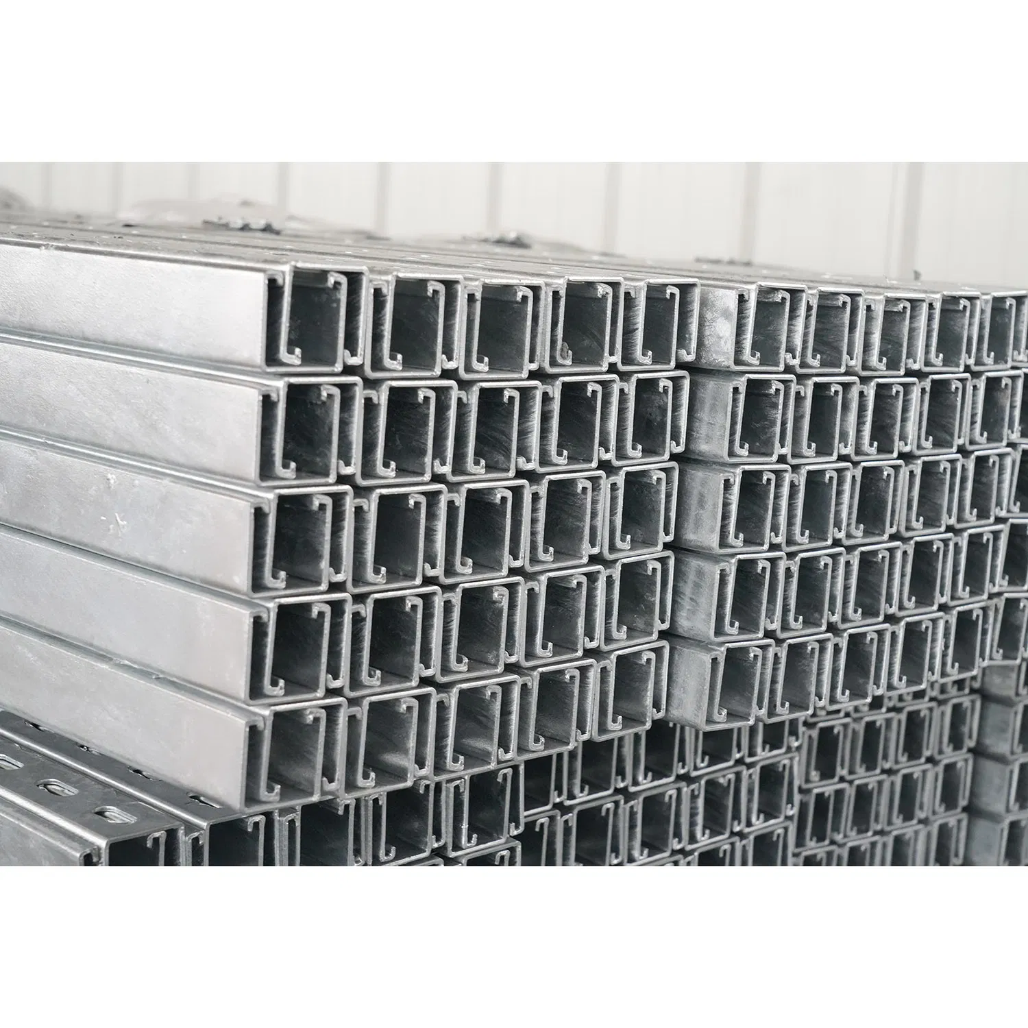 Galvanized Steel Strut Structure C U Steel Unistrut Channel for Solar Mounting