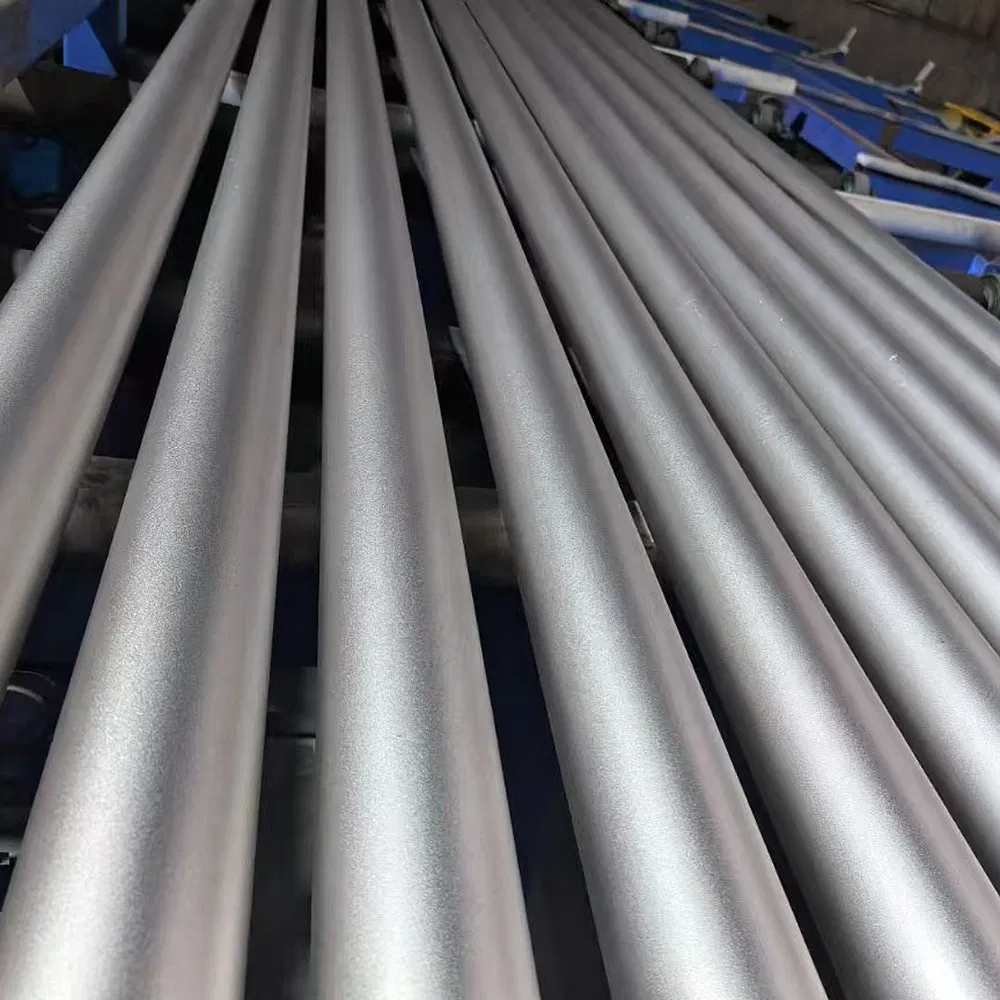 Durable Thickness Customizable ASTM JIS 316 2205 Stainless Steel Exhaust Pipe for Chemicals