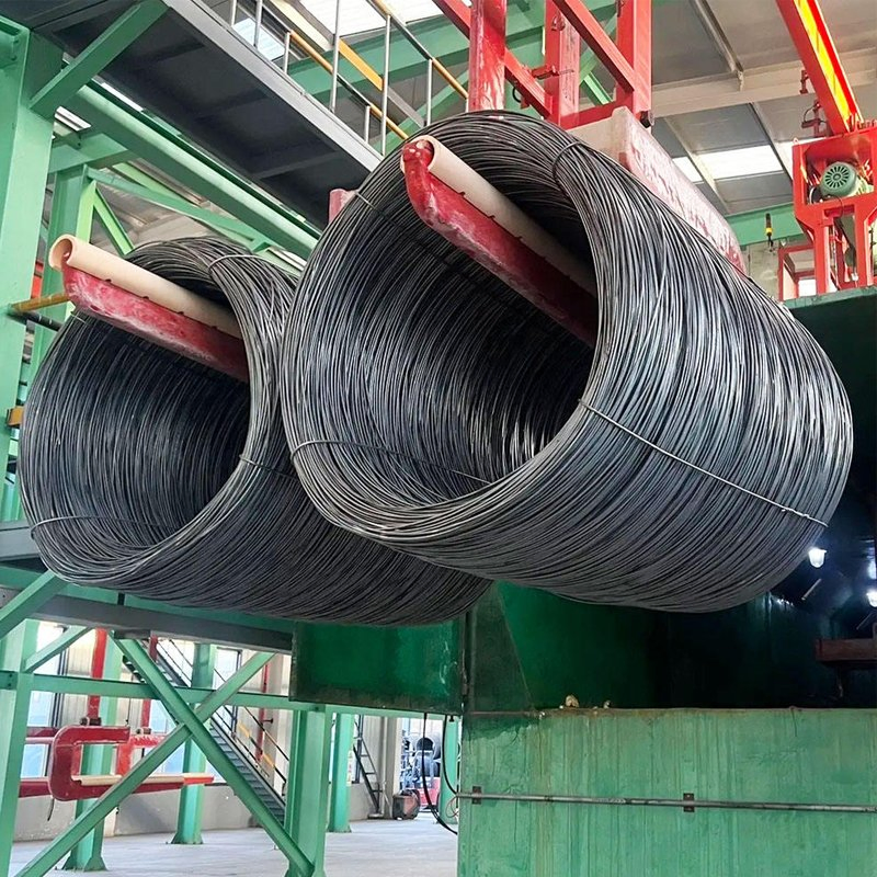 Hot Rolled Steel Wire Rod in Coils 5.5mm 6.5mm Q235 SAE1010 SAE1008 Low Carbon Steel Wire Rod