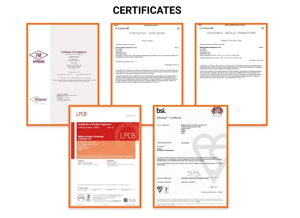 Product Certificates