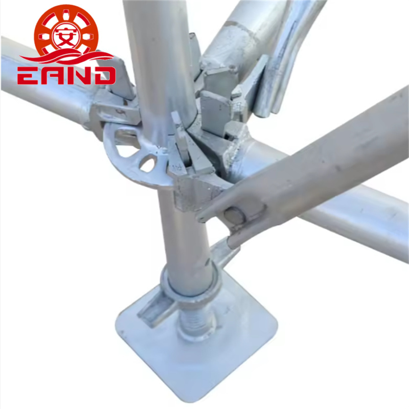 Heavy-Duty Galvanized Ring Plate for Steel Scaffolding Systems