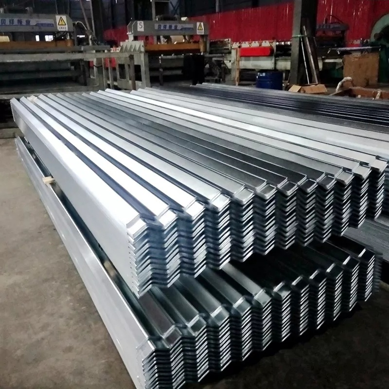T Type Galvanized Corrugated Zinc Coated Steel Roofing Sheet Galvalume Corrugated Roof Sheet