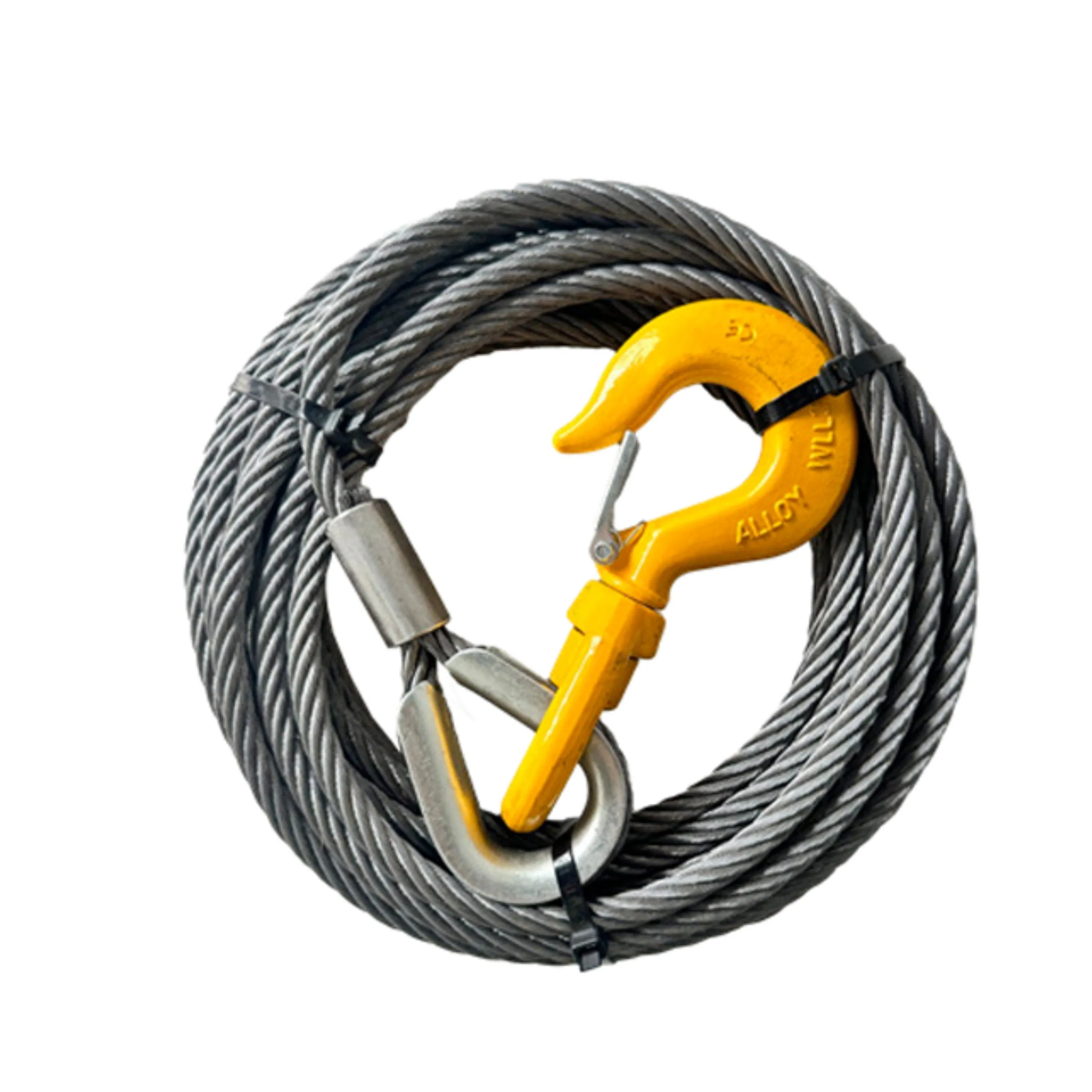 Customized Steel Wire Cable Lifting Sling with Hooks