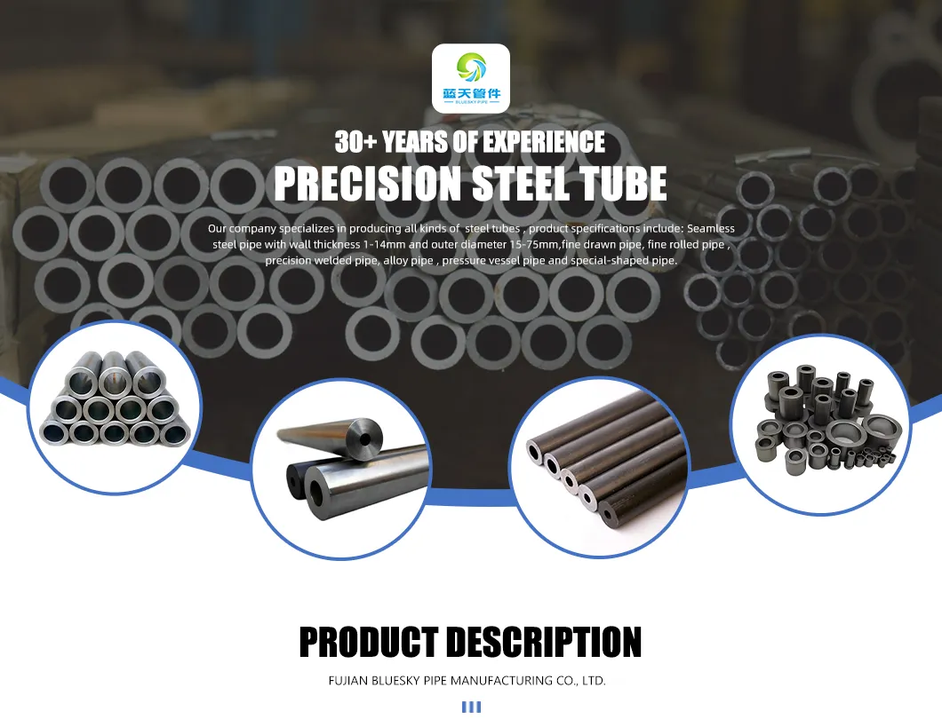 High-Precision Cold Drawn Steel Tubes for Industrial Applications