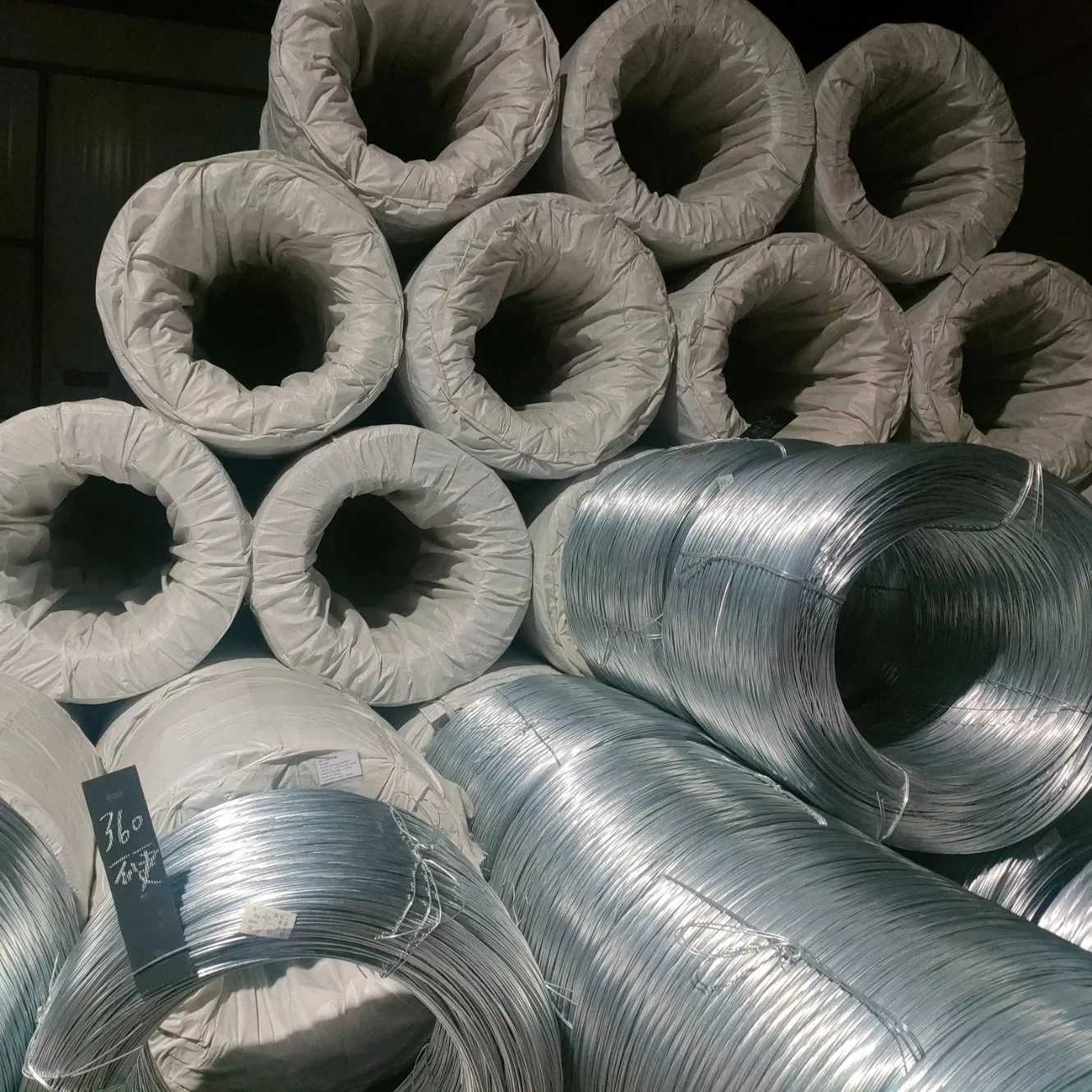 Cold Drawn Ms Carbon Q195 Q235 Galvanized SAE1006 SAE1008 Steel Wire Rod for Nail Making