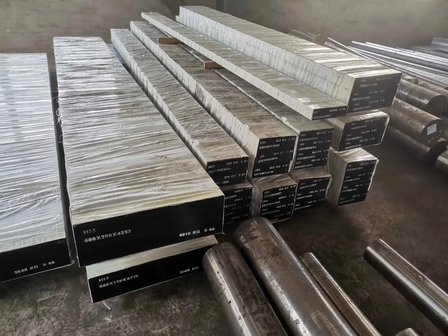 DIN 1.2344 Steel Flat Bar with ESR (SKD61, H13, BH13)
