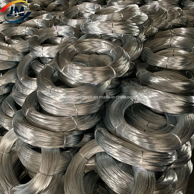 Hot Dipped/Electric Galvanized Mild Steel Binding Wire/Black Annealed Rebar Iron Tie Wire 16 Gauge Stainless Steel Spool for Construction/Building Material