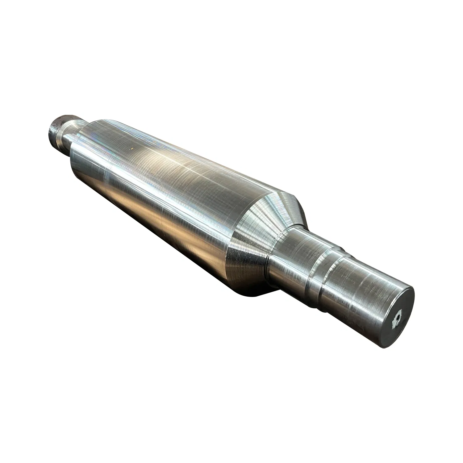 High Strength Hot-Forged Steel Spindle Forging with Steel Grade 42CrMo/Scm440/1.7225 and ISO 9001 Certification for Mechanical Equipment