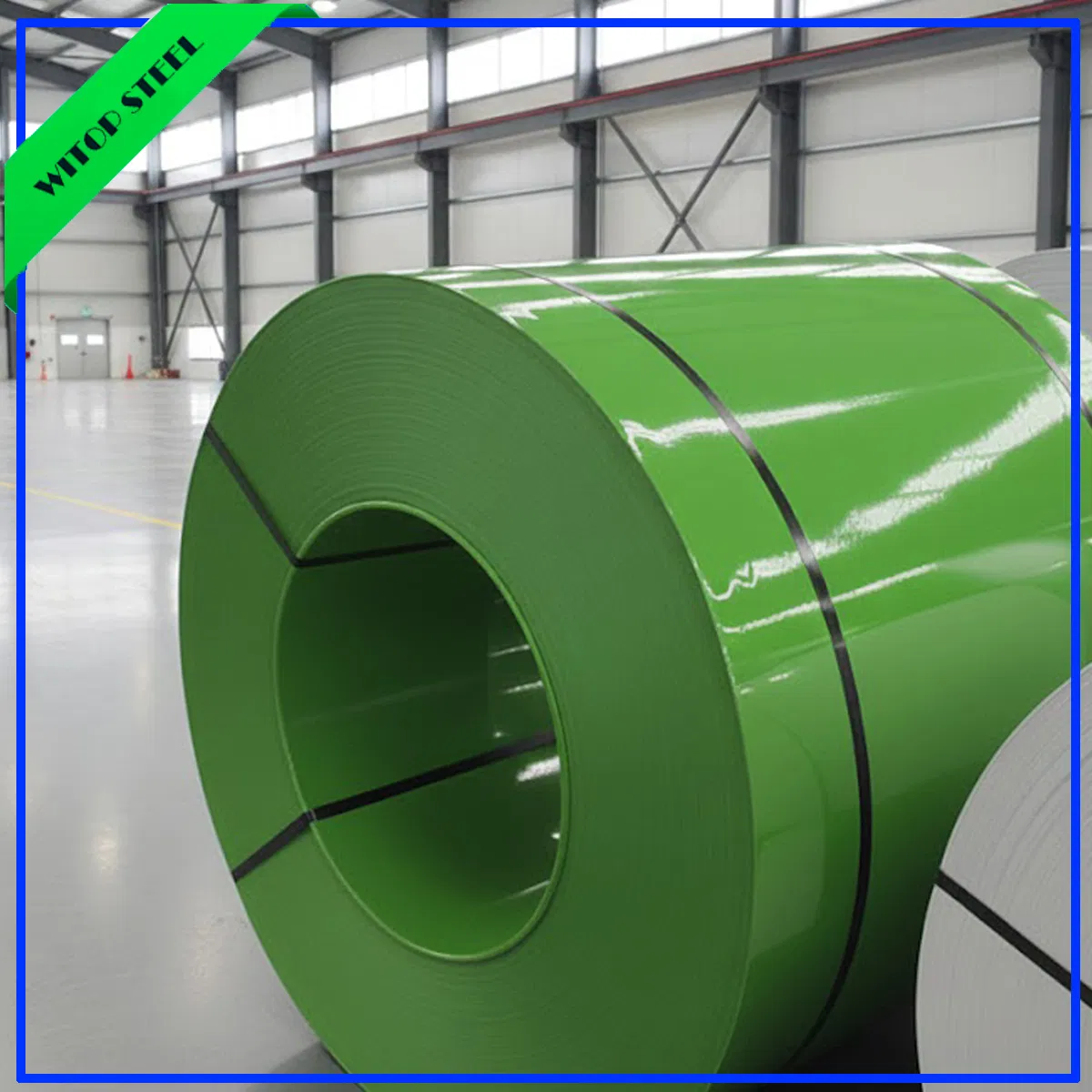 China Baosteel Hot Dipped PPGL Sheet Steel Zinc Color Coated Prepainted Galvalume Galvanized Steel