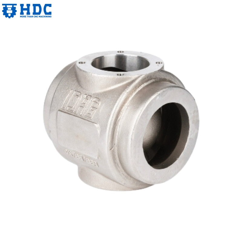 Lost Wax Casting Aluminum/Stainless Steel Casting Gate Valve Body Precision Casting Part Investment Casting
