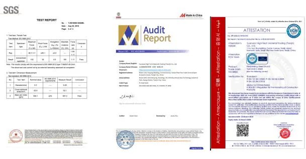 Certification Documents