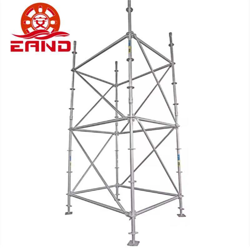 Heavy-Duty Galvanized Ring Plate for Steel Scaffolding Systems