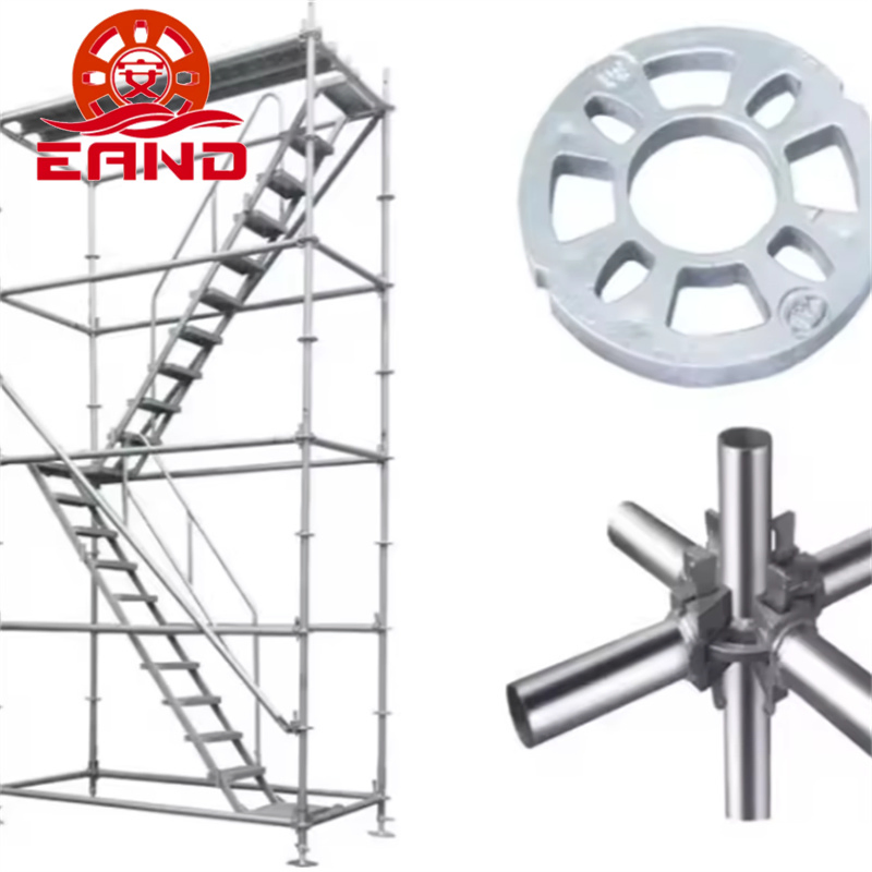 Heavy-Duty Galvanized Ring Plate for Steel Scaffolding Systems