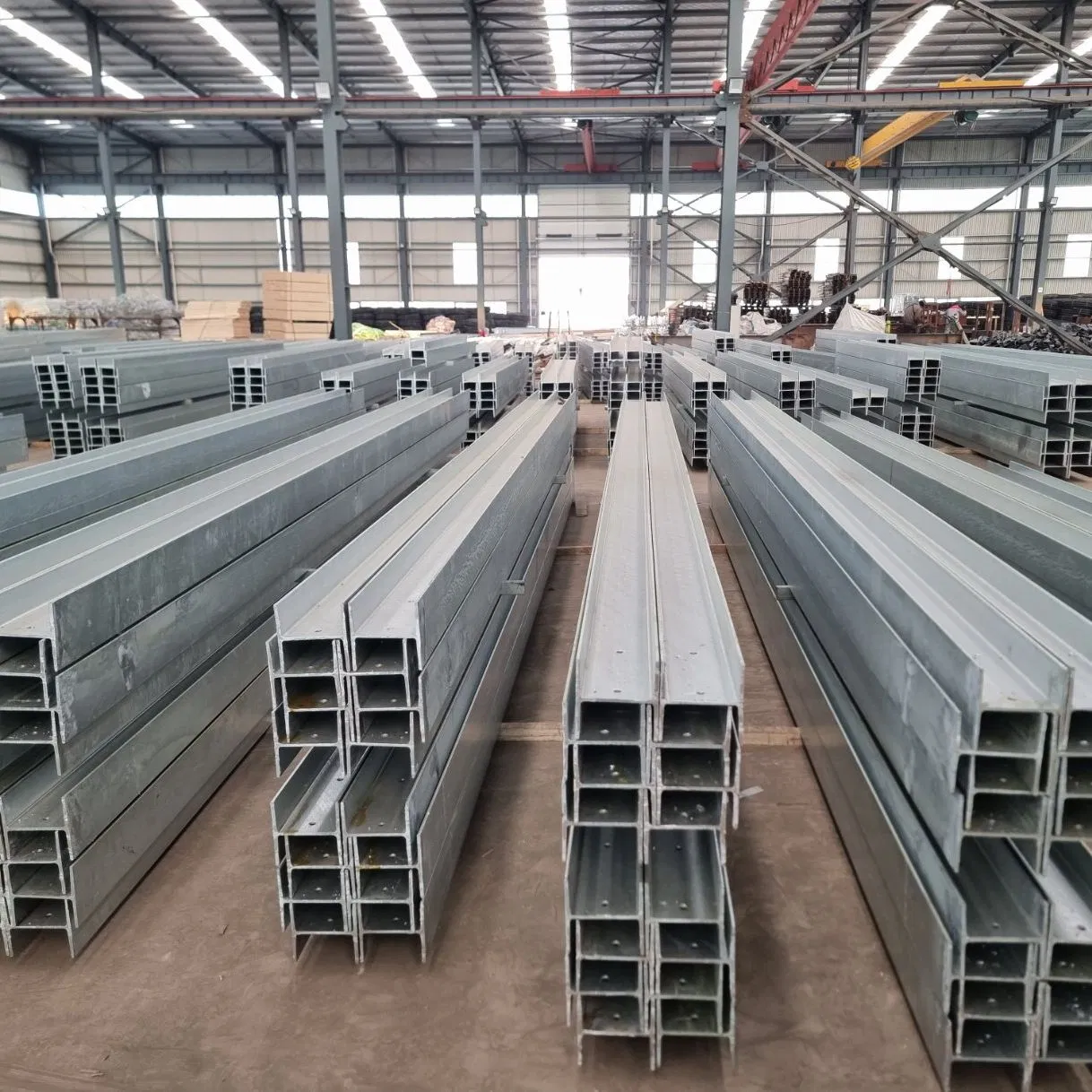 Hot Rolled H Beam Galvanized Steel Ss400b 100UC U Channel ASTM A36 Steel Structural Building Material Steel