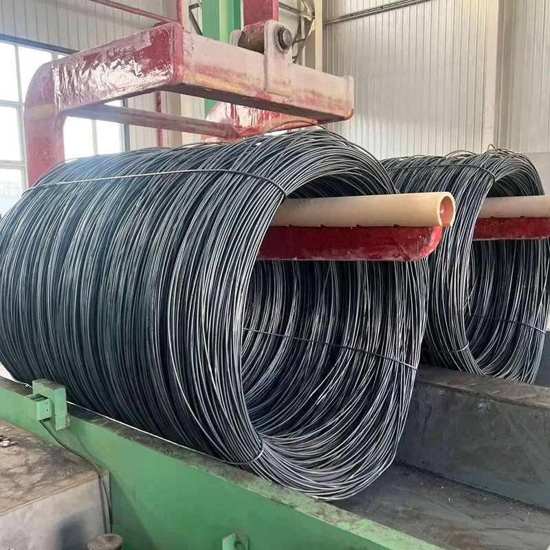 Hot Rolled Steel Wire Rod in Coils 5.5mm 6.5mm Q235 SAE1010 SAE1008 Low Carbon Steel Wire Rod