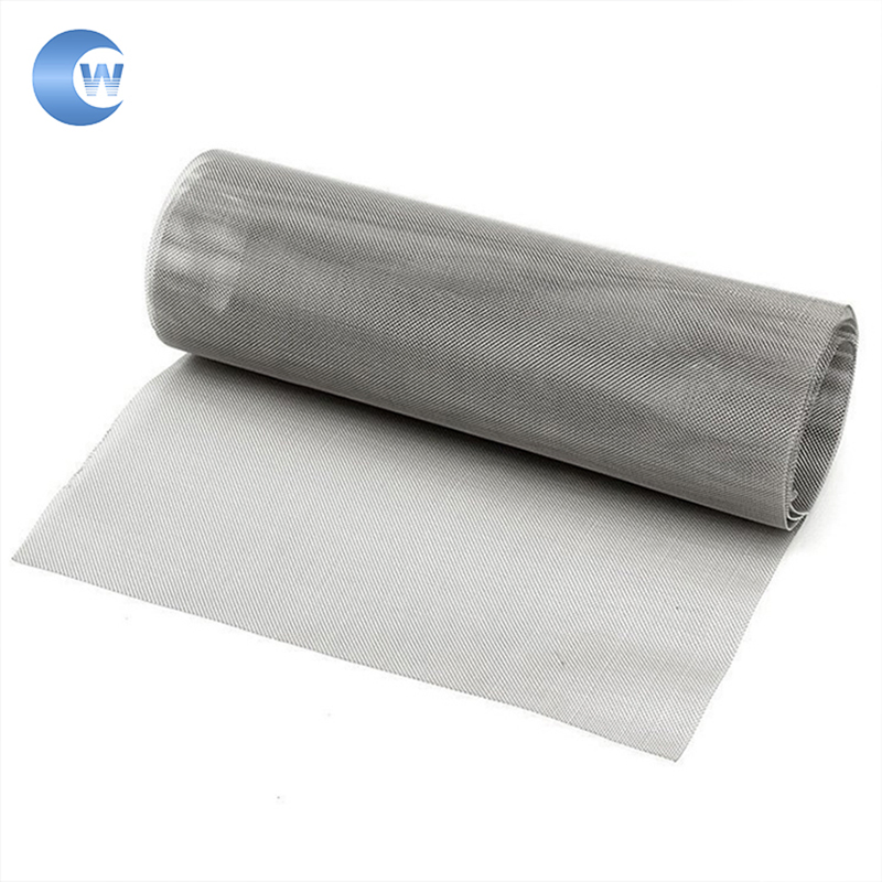 High Quality High Temperature 10 Micron 100 Mesh SS304 316 Stainless Steel Square Metal Woven Sieving Screen Filter Netting Wire Mesh