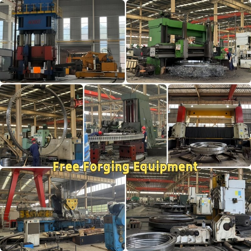 Customization Part CNC Machining Shaft Metal Steel Ring Forging for Machinery Parts
