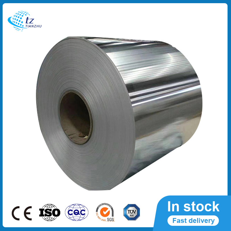 ASTM AISI SUS Stainless Steel Coil 2b Ba 8K Mirror Cold Rolled 201 301 304 304L 316 316L 309S 409 410 430 904L 2205 2507 Stainless Steel Coil
