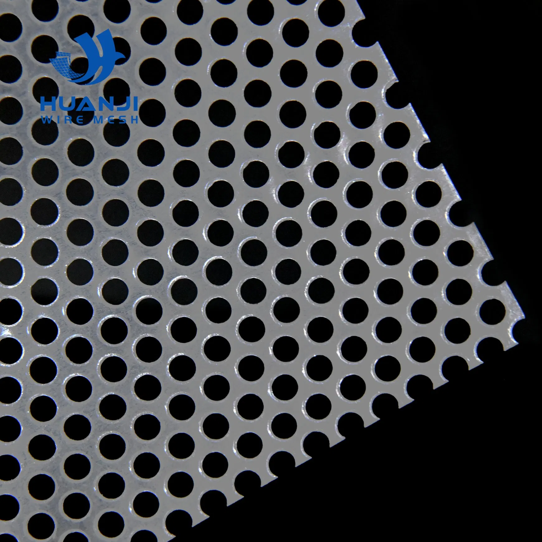 Stainless Steel Perforated Metal Mesh Round Hole Punching Mesh for Industrial