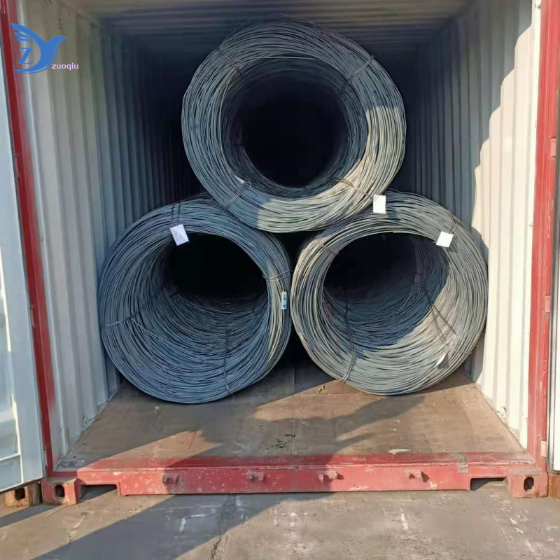 SAE1008 SAE1006 5.5mm 6.5mm Carbon Steel Wire Rod Wire Nails Screws Material