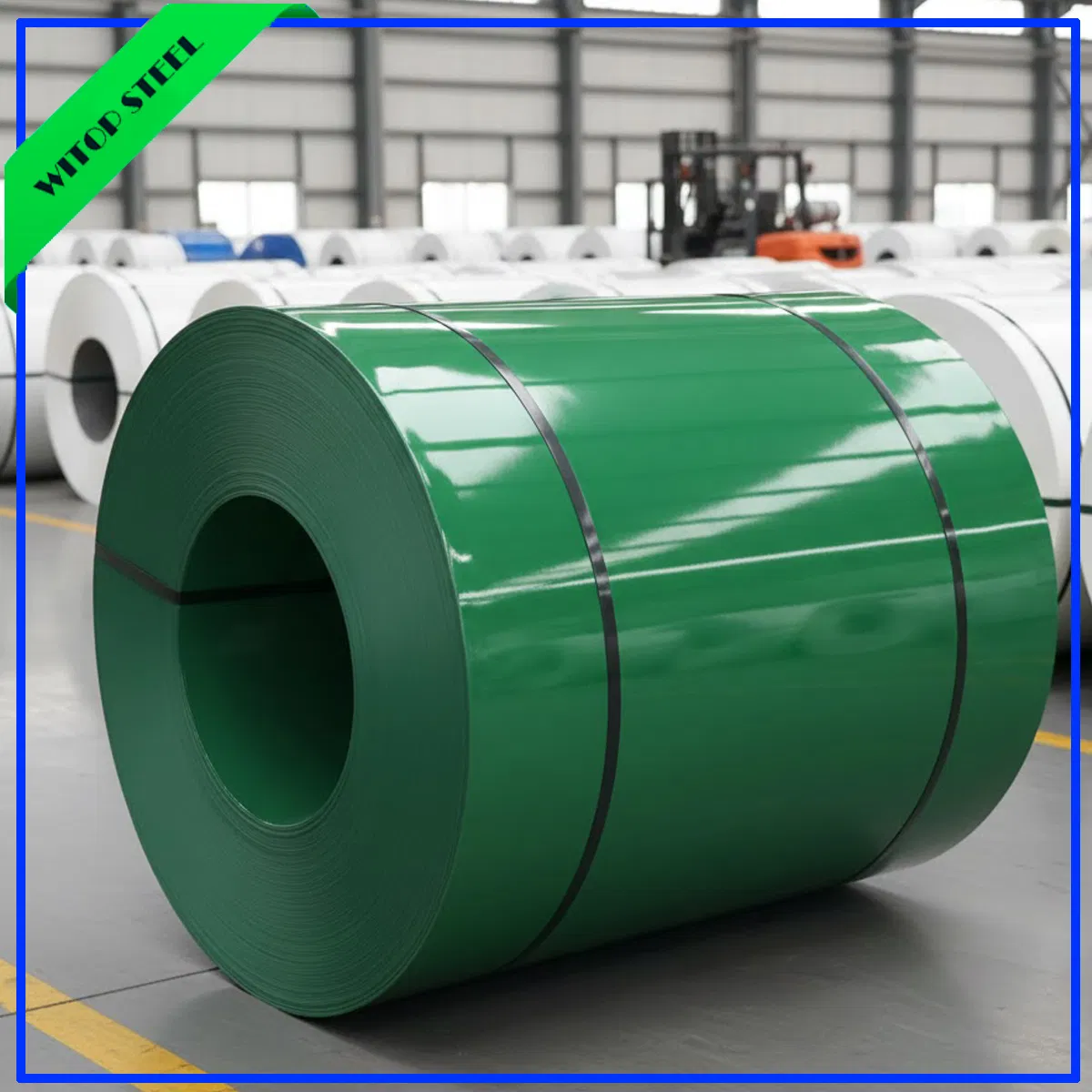 China Baosteel Hot Dipped PPGL Sheet Steel Zinc Color Coated Prepainted Galvalume Galvanized Steel