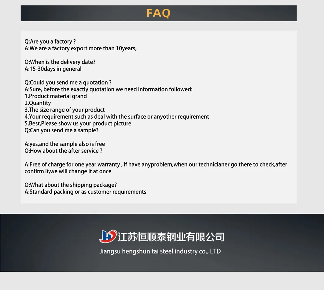 Stainless Steel Rod Application