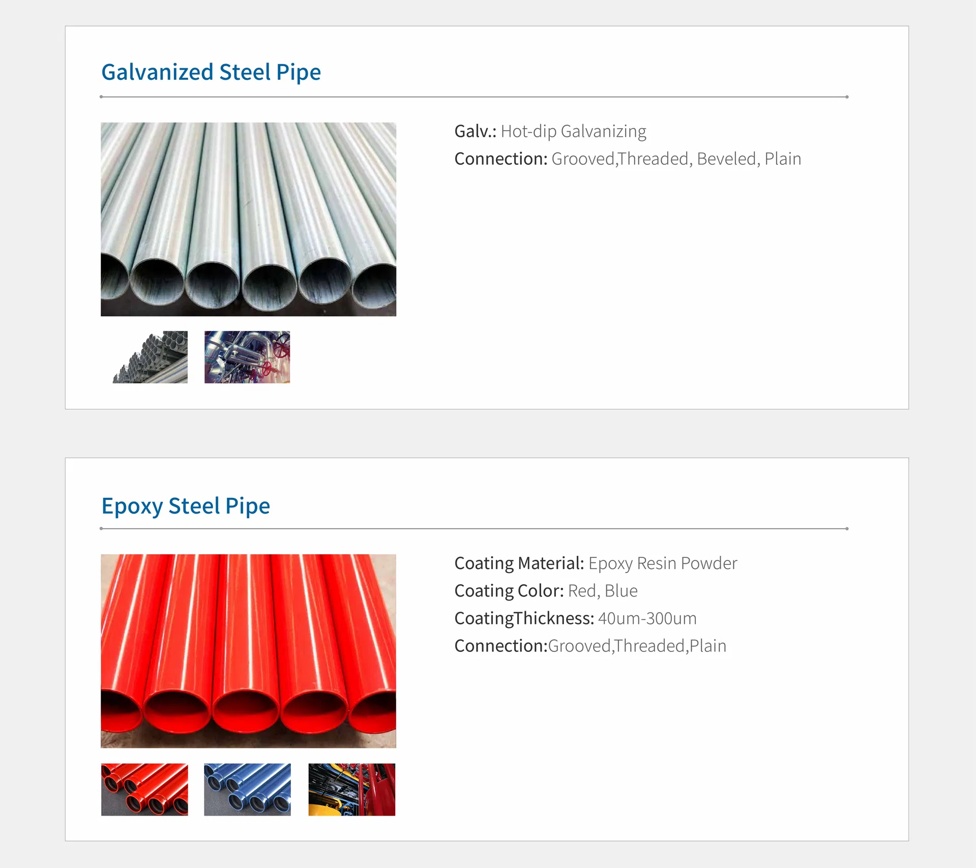 Galvanized Steel Pipe 2