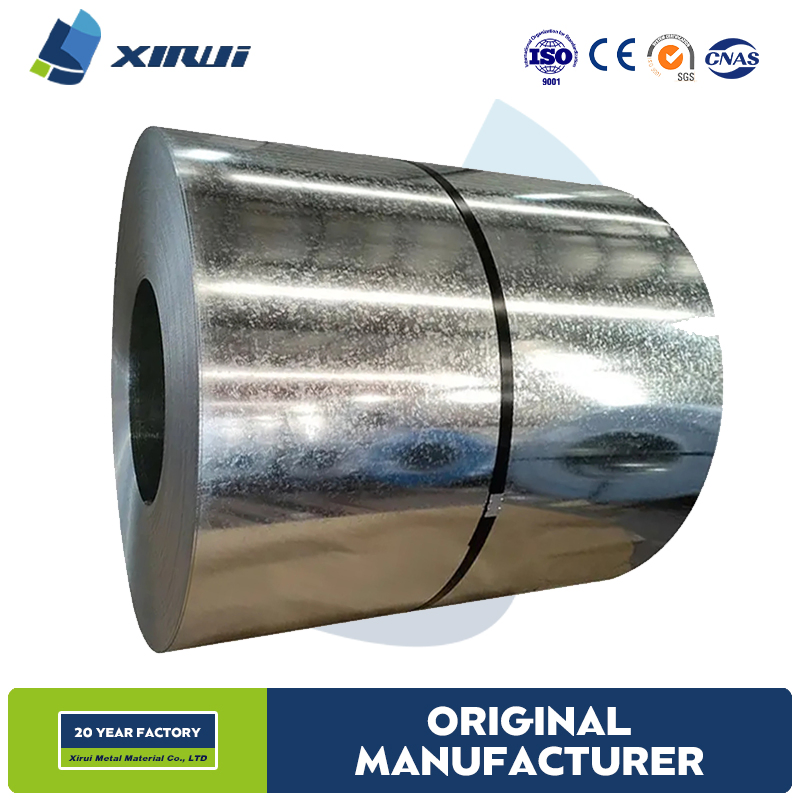 China Manufacturer Dx51d Z40-275 Hot Dipped Gi Coated Steel Galvanized Steel Coil for Roofing Materials Factory Price