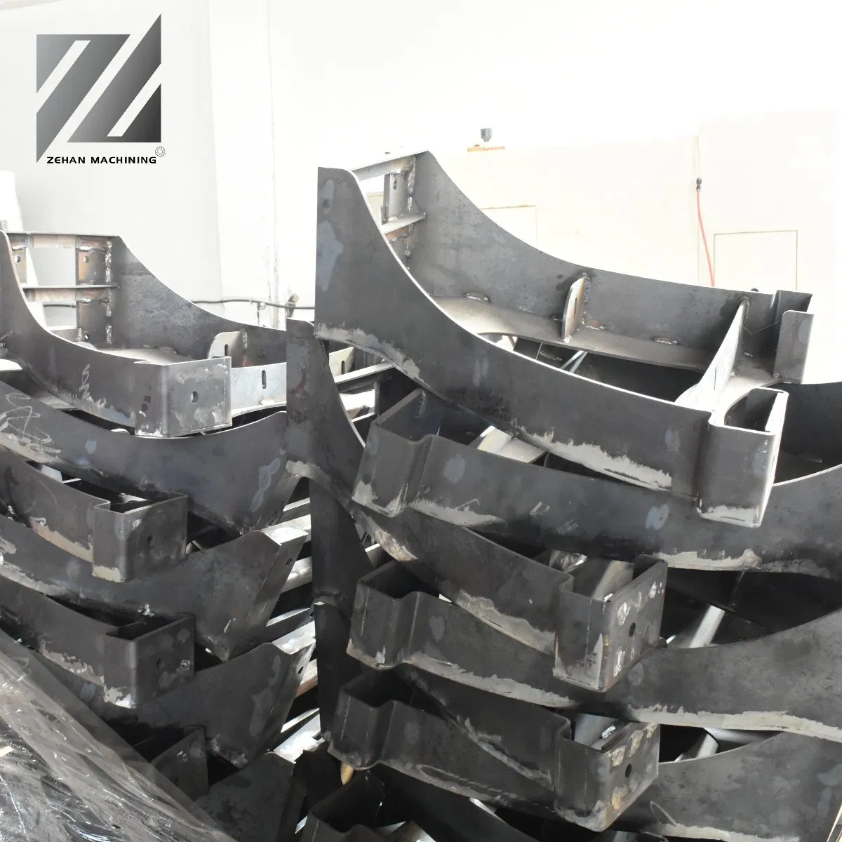 Stamping Steel Structure Laser Cutting Fabrication Iron Sheet Cutting Bending Welding Part