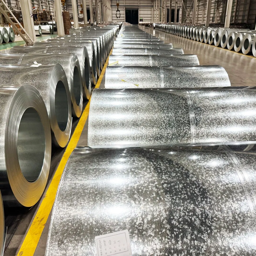 China Manufacturer Dx51d Z40-275 Hot Dipped Gi Coated Steel Galvanized Steel Coil for Roofing Materials Factory Price