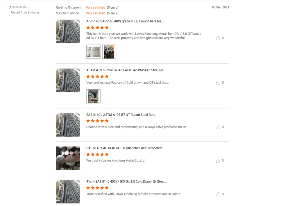 High Strength Steel Bar