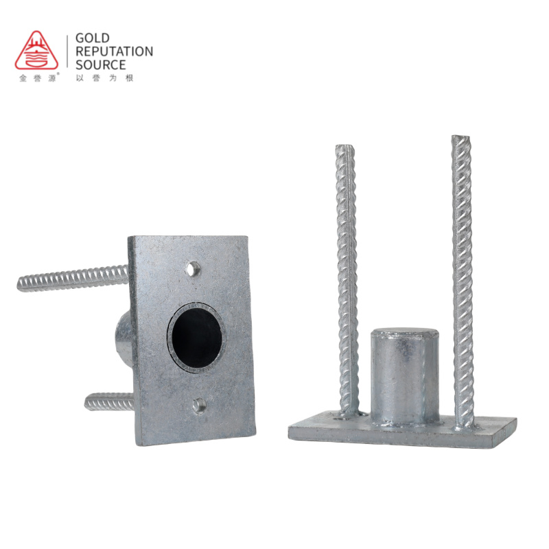 Construction Foundation Galvanizing Steel Plate Foundation Embedded Parts Steel Structure Embedded Parts