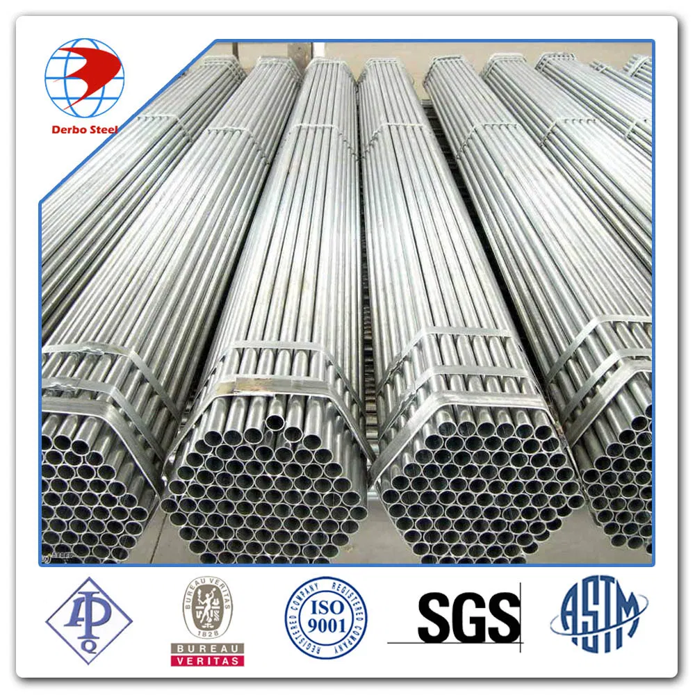 A53 Gr. B 4 Inch Std Galvanized Rectangular Steel Tube