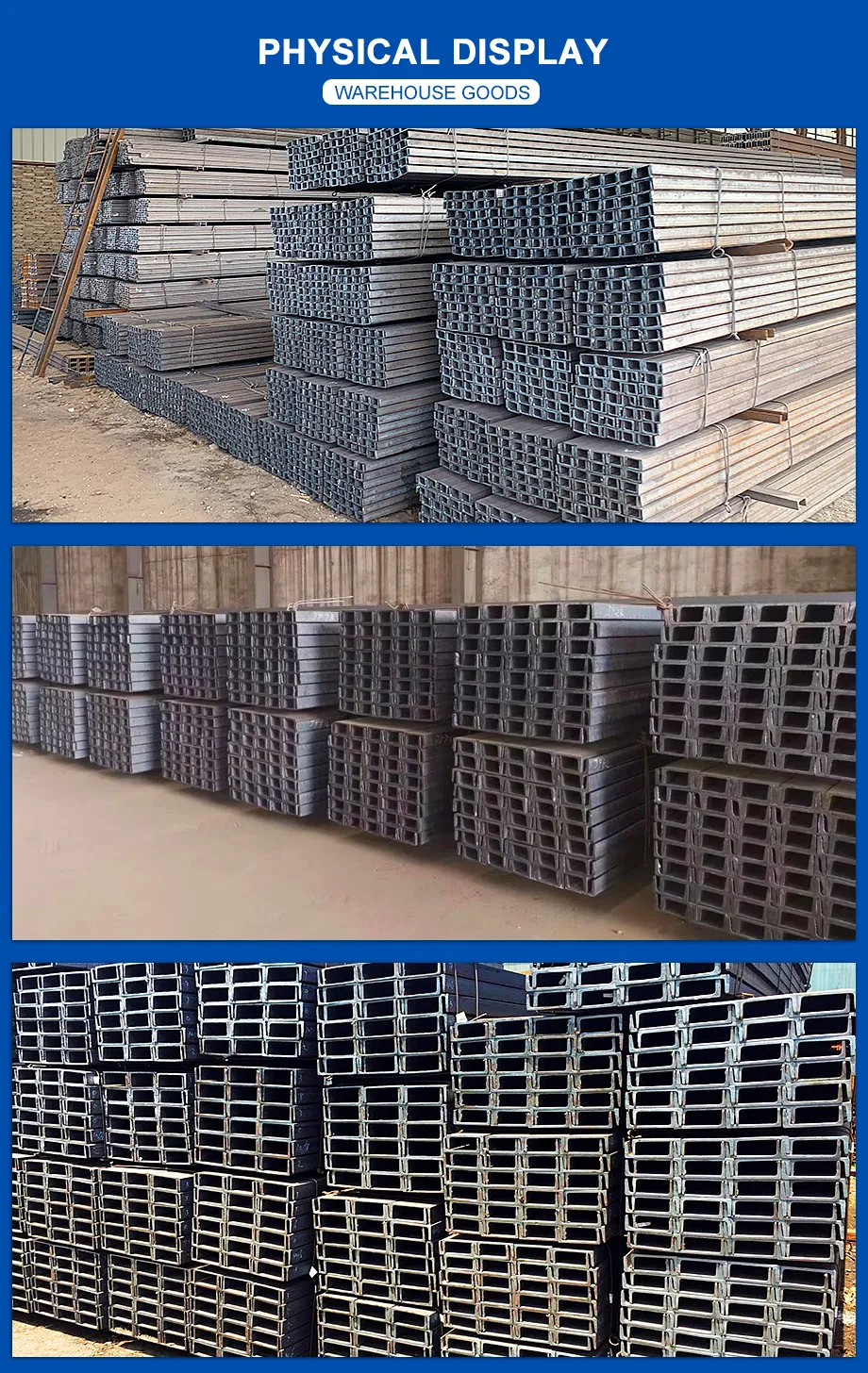 ASTM U Channel Steel Metal Profile
