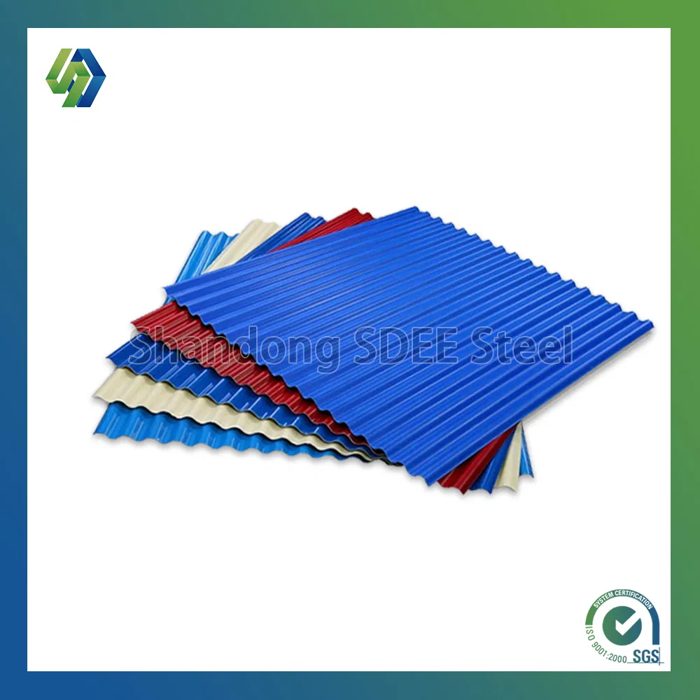 Ral Color Sheet Metal Material Roofing PPGI Roofing Prepainted Galvanized Steel for Building