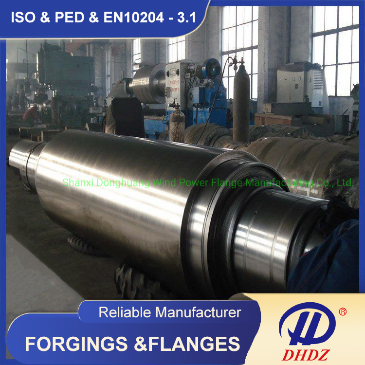 Steel Forgings Main Shaft Forging Step Shaft Forged Block Forgings