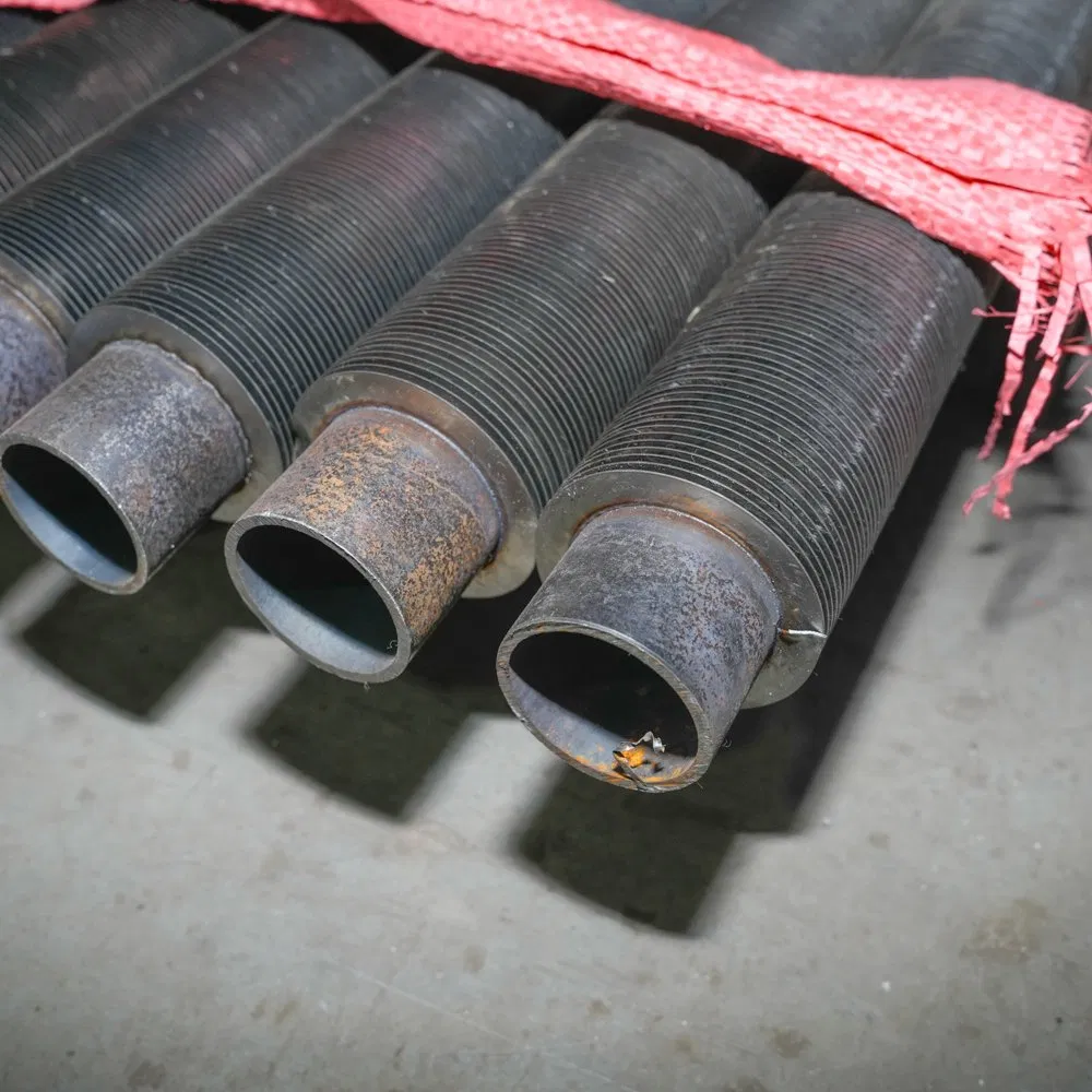 Robotic Laser Welded 304 Stainless Steel Finned Tube with Spiral Fins for Heat Exchanger OEM Factory Low Price