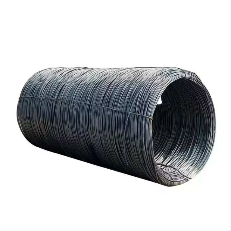 High Carbon Spring Steel Wire Rod 5.5mm 6.5mm Hot Rolled Wire Rod Q195 SAE1008
