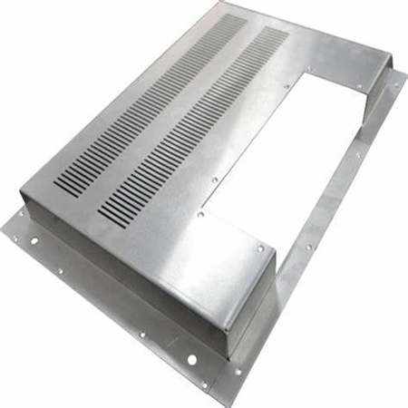 SS032 Customized galvanized sheet metal fabrication processing Steel Structure Parts