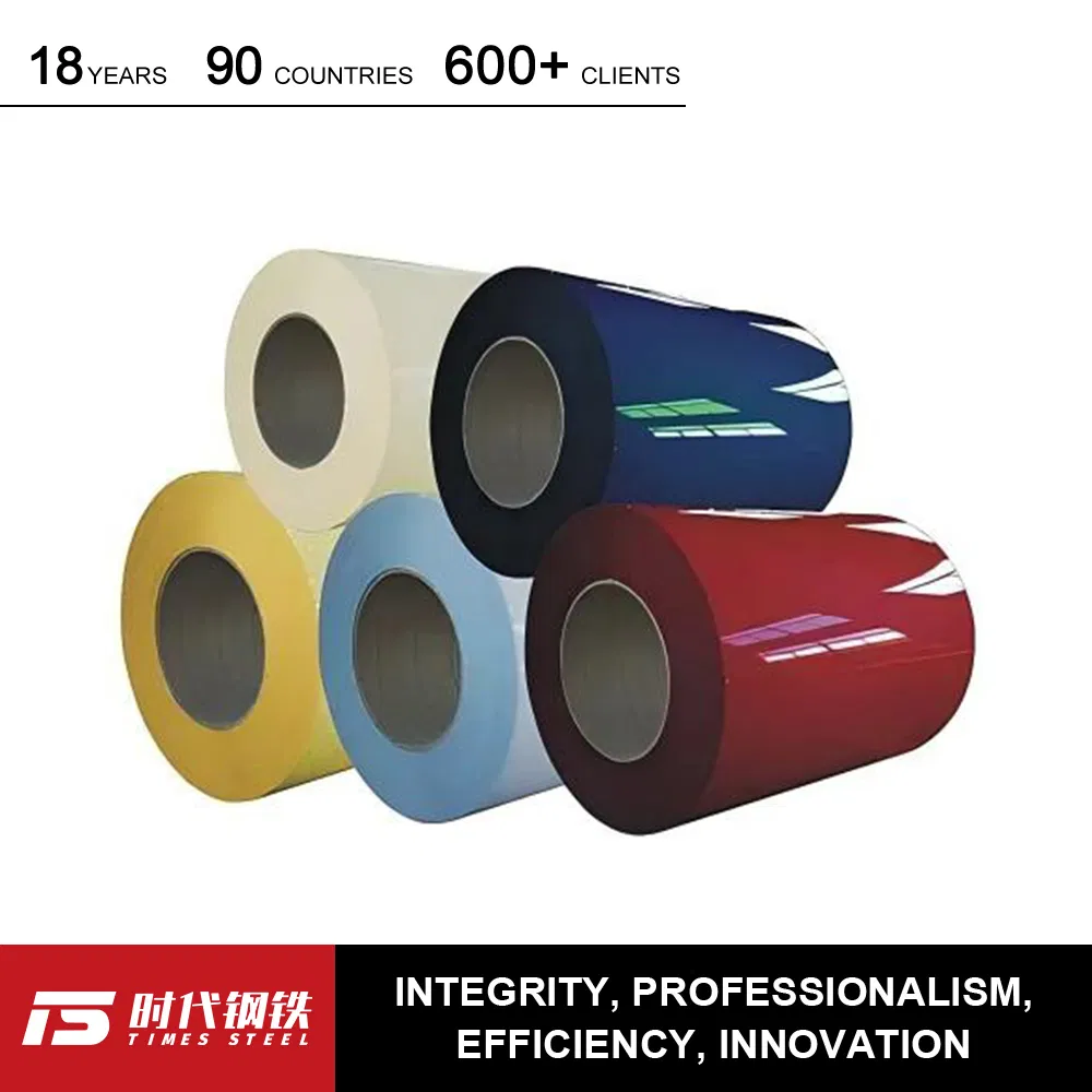 Color Coated Galvanized PPGI Coil Building Materials Prepainted Steel Roll for Metal Roofing &amp; Bending Services