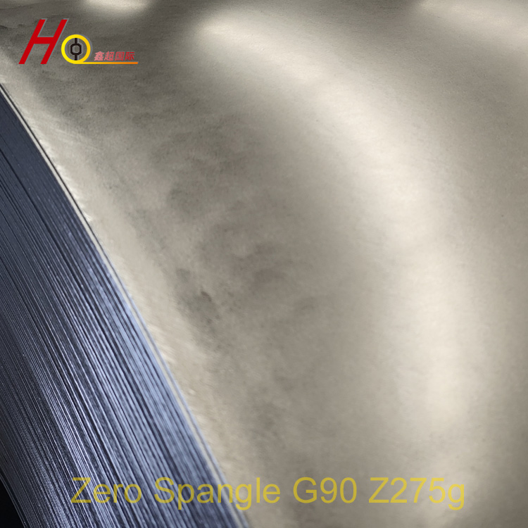 Good Gloss Corrosion Resistance Hot Dipped Galvanized Steel Coil Minimized Minimized Spangle Gi Coil