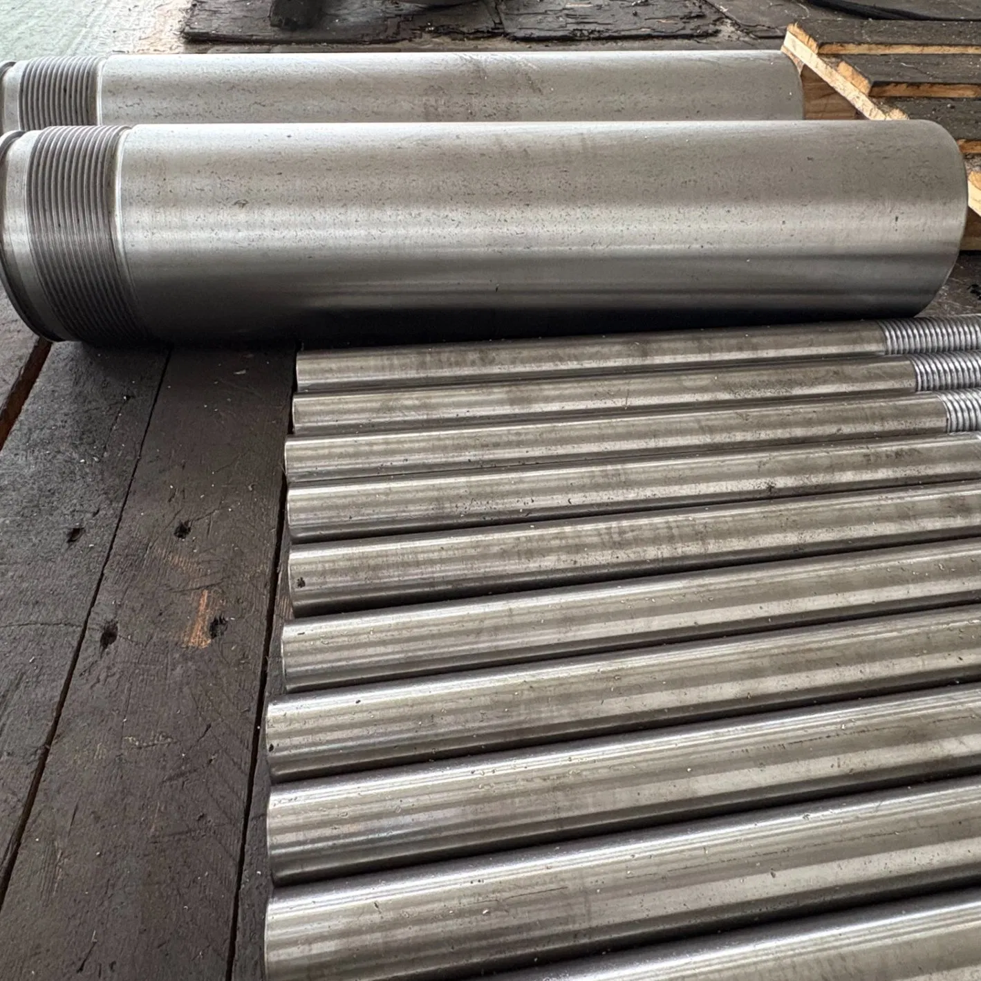 Hot Open Die Forging Shaft - Wind Power Equipment Forging Parts High Precision Alloy Steel/Carbon Steel Hot Forged Forgings Forging Services Casting Services