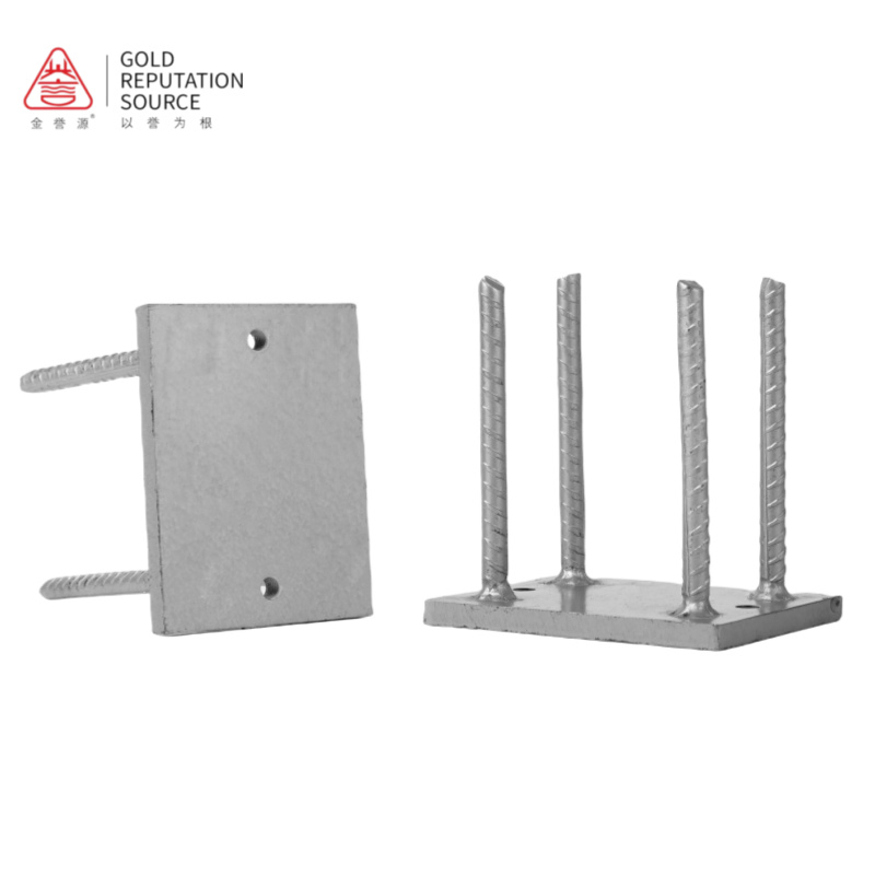 Construction Foundation Galvanizing Steel Plate Foundation Embedded Parts Steel Structure Embedded Parts