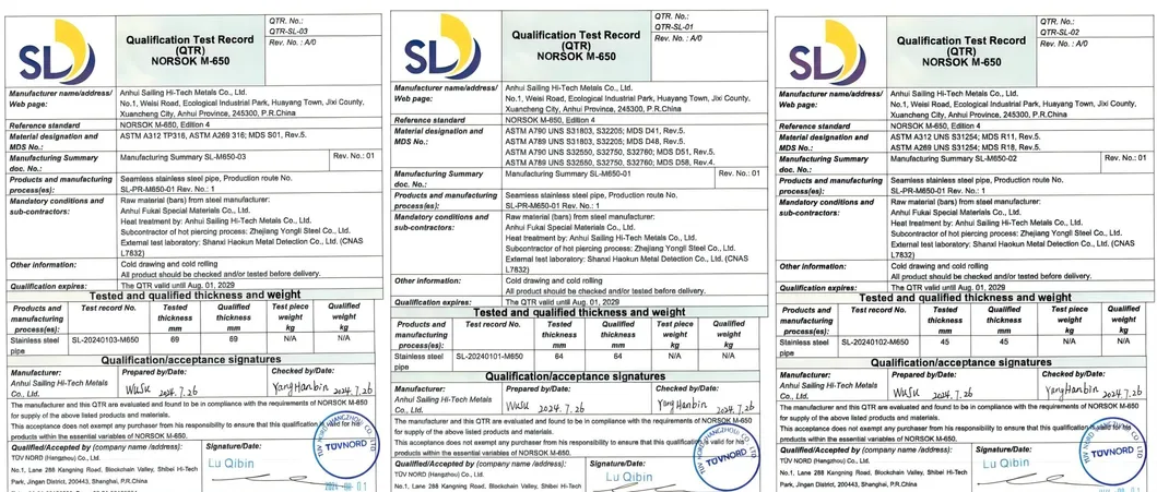 Quality Standard Certification